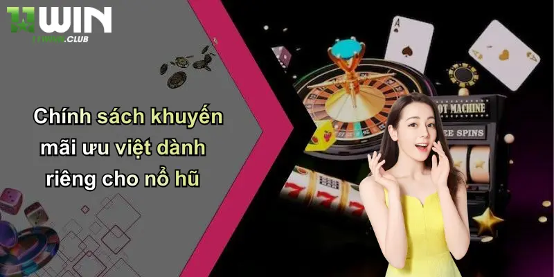 Chính sách khuyến mãi ưu việt dành riêng cho nổ hũ